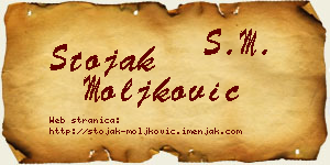 Stojak Moljković vizit kartica